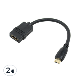 넥시 HDMI TO MINI HDMI 젠더 15cm