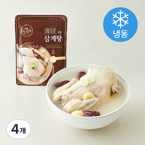 참프레 전통삼계탕 (냉동), 800g, 4개