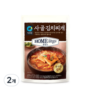 청정원 호밍스 사골 김치찌개, 450g, 2개