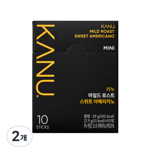 카누 콜롬비아 블랜드 마일드로스트 스위트 아메리카노 미니