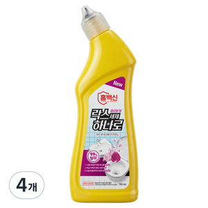 홈백신 락스세제 하나로 플로럴향, 750ml, 4개