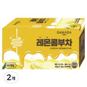 다하다 레몬콤부차