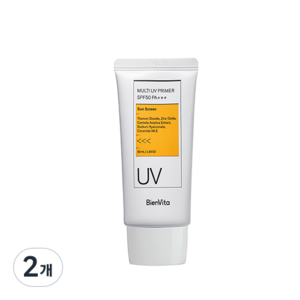 비엔비타 멀티 UV 프라이머 선크림 SPF50 PA+++, 50ml, 2개