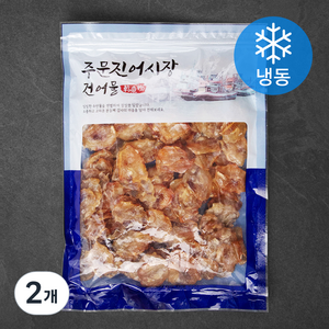 주문진어시장건어물 구운 동전 쥐포 (냉동), 2개, 400g