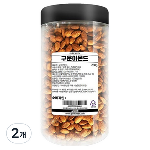고미네 구운아몬드, 250g, 2개