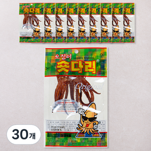 한양식품 숏다리, 20g, 30개