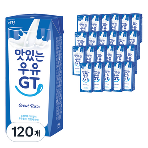 맛있는우유GT, 200ml, 120개