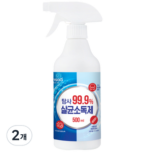 탐사 곡물발효에탄올 함유 살균 소독제, 500ml, 2개
