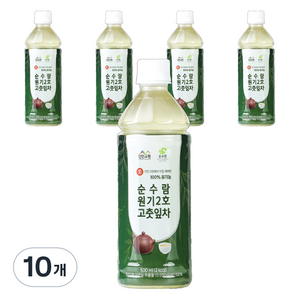 순수람 유기농 원기2호 고춧잎차, 10개, 500ml