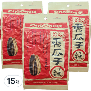 챠챠 해바라기씨 양념맛, 228g, 15개