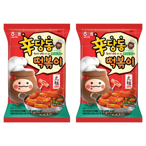 해태제과 신당동 떡볶이, 110g, 2개
