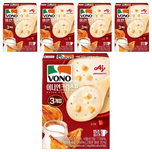 보노 어니언 크림 스프 3p, 54g, 5개