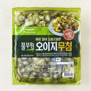풀무원 바로절여 꼬들꼬들한 오이지무침, 1kg, 1개