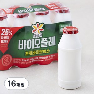 요플레 바이오플레 사과, 130ml, 16개입