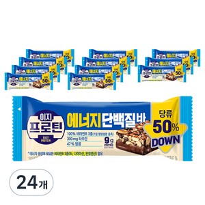 롯데웰푸드 초 단백질바, 40g, 24개