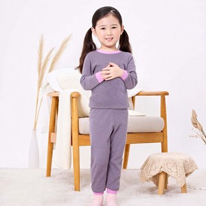 트라이 키즈 스트라이프 30수 순면 9부 실내복 상하의 세트 QBLI00A