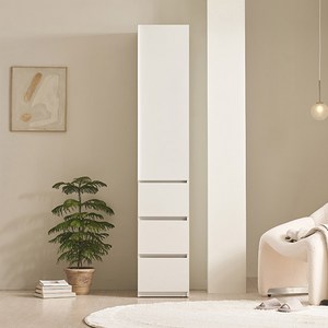 삼익가구 국내 제조 리뉴 3단 서랍형 키큰 옷장 400 방문설치