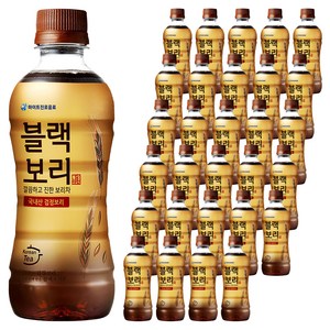 하이트진로 블랙보리 음료, 340ml, 40개