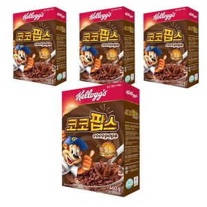 코코팝스 시리얼, 460g, 4개