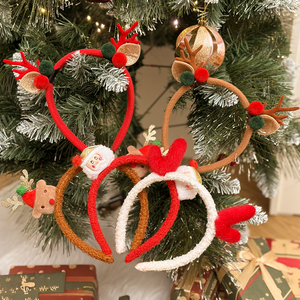 리드홈 크리스마스 뽀글이 머리띠 5종 세트