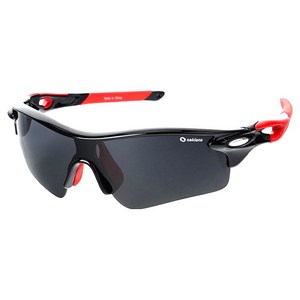 오클랜즈 스포츠 선글라스 Q320, 148 x 120 ..., 블랙레드프레임 + ..., 1개