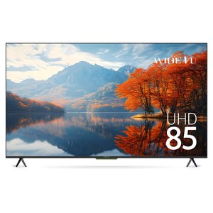 와이드뷰 4K UHD LED TV, 215cm(85인치), 일반TV, 무타공 벽걸이형(추가비용발생), 방문설치