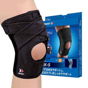 잠스트 EK-5 무릎보호대, M(40~44cm), 블랙, 1개