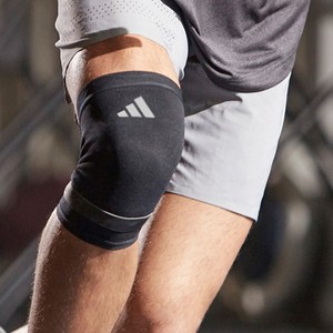 아디다스피트니스 에어로레디 무릎 보호대, M(22 x 14 ..., 블랙, 1개