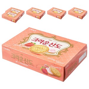 크라운산도 딸기, 323g, 6개