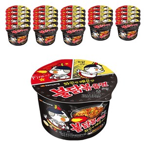 불닭볶음면 큰컵 105g, 24개