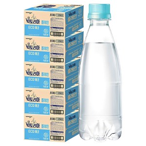 웅진빅토리아 플레인 탄산수 에코 무라벨, 350ml, 100개