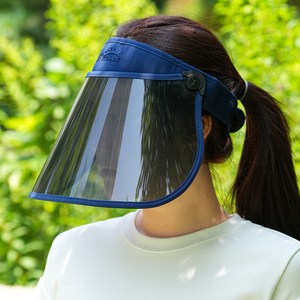 에이빅 여성 와이드 썬캡 투명 썬바이저