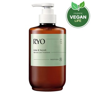 려 루트젠 퍼퓸 탈모증상전문케어 트리트먼트 라임 앤 네롤리, 515ml, 1개