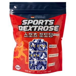 뉴트리크라프트 스포츠 포도당 캔디, 272g, 1개