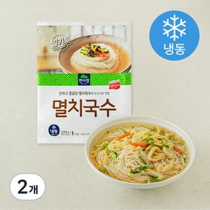 면사랑 멸치국수 1인분 (냉동), 273g, 2개