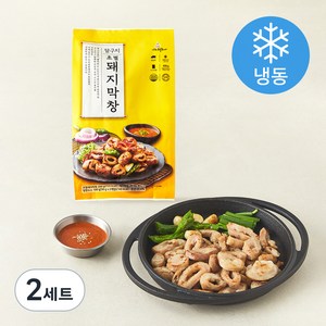 달구지 초벌 돼지막창 300g + 된장소스 100g 세트 (냉동), 400g, 2세트