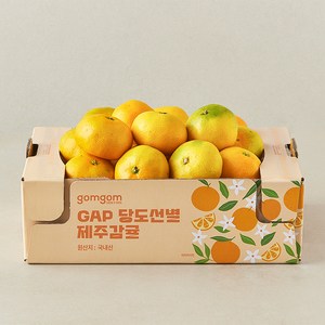 GAP 당도선별 제주감귤 로얄과, 1.5kg(로얄과), 1박스