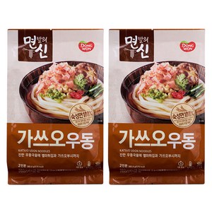 동원 면발의신 가쓰오우동, 385.6g, 2개