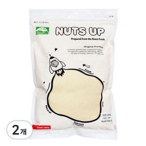 웰넛 너츠업 아몬드분말, 1kg, 2개