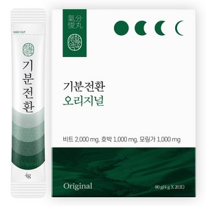 생활약속 기분전환 오리지날 20p, 80g, 1개