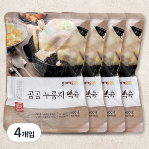 곰곰 누룽지 백숙 (냉장), 900g, 4개입