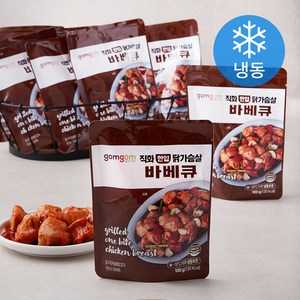 곰곰 직화 한입 닭가슴살 바베큐 (냉동), 100g, 10개