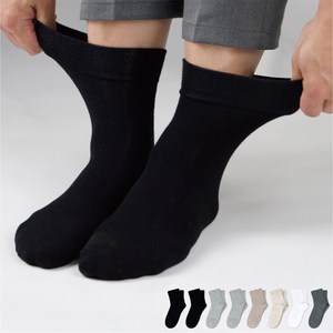 구냥씩 남성용 조이지 않고 편안한 무압박 양말 8켤레 세트