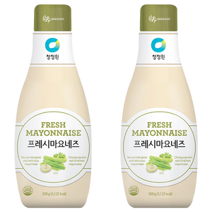 청정원 프레시 마요네즈, 500g, 2개