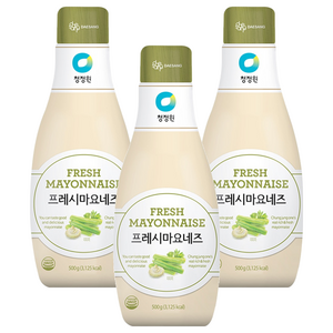 청정원 프레시 마요네즈, 500g, 3개