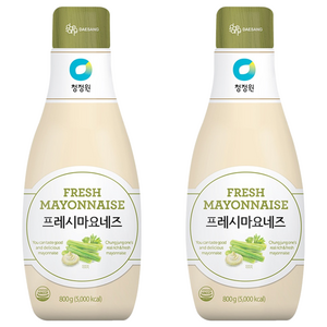 청정원 프레시 마요네즈, 800g, 2개
