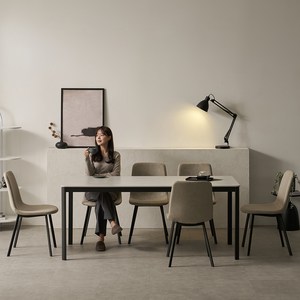 보니애가구 에븐 세라믹 테이블 1800 식탁세트 6인용 방문설치