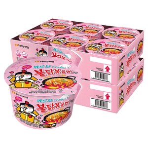 불닭볶음면 까르보 큰컵 105g, 12개