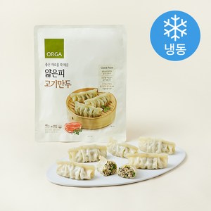 ORGA 얇은피 고기만두 (냉동), 480g, 1개