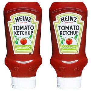 하인즈 유기농 토마토케찹, 580g, 2개